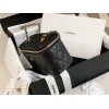 Chanel Vantiy Case Black Caviar Leather Bag