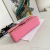 Chanel flap bag 2 tone pink bag 25cm