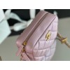 Chanel shoulder pink bag