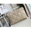 Chanel 19 Flap Large Bag Beige