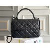 Chanel Large Trendy CC Bag so black lambskin bag