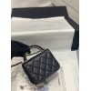 Chanel super mini handle bag