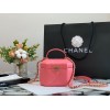 Chanel Lambskin Small Vanity Case AS2630 Pink