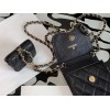 Chanel air pod phone case black