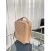 Chanel vanity phone case beige