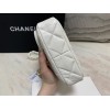 Chanel 19 mini white bag