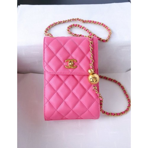 Chanel pink phone case