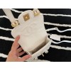 Chanel 19 case phone white leather