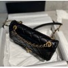 Chanel 22C New Black Tofu Bag