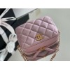 Chanel shoulder pink bag