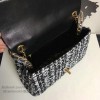 Designer Chanel Tweed Top Handle Bag A13042 VS00035
