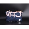 CHANEL 19 Maxi Flap Bag in Multicolor Printed Silk 30cm