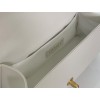 Chanel Medium Leboy Caviar Leather in White