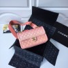 Chanel Flap Grained Calfskin Bag pink AS0062