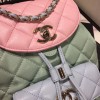 Chanel Grained Calfskin pink Backpack AS1371