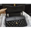 Chanel CF 30cm Patent Leather Bag