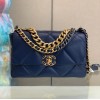 Chanel 19 Flap Medium Blue Bag