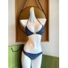 Gucci denim effect swimsuit