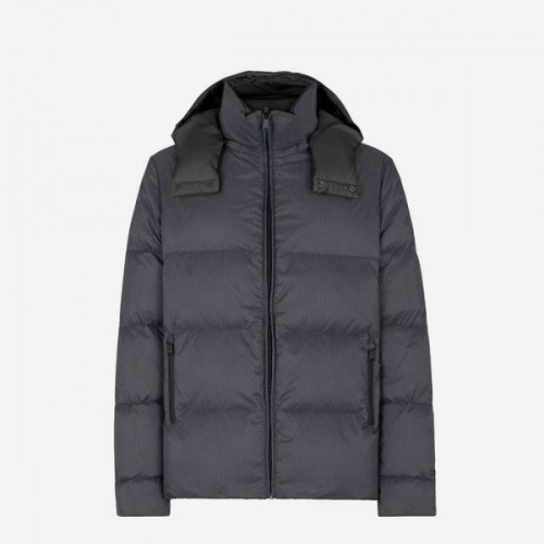 Fendi Down Jacket Grey nylon down jacket