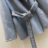 Louis Vuitton Wrap Coat in Gray