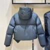 Prada black puffer coat