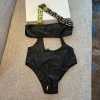 Versace black swimsuit