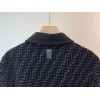 Fendi FF canvas coat