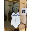 Chanel white swimsuit