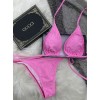 Gucci pink bikini
