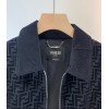 Fendi FF canvas coat