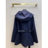 Louis Vuitton Wrap Coat in Blue