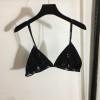 Louis Vuitton black denim effect bikini