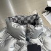 Louis Vuitton Metallic Monogram reversible puffer jacket