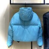 Prada blue puffer coat