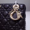 DIOR My ABCDIOR Lady Black Lambskin Gold Hardware Bag