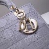 Dior Lady D-lite in gray 24cm