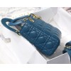 DIOR My ABCDIOR Lady Blue Lambskin Bag | M0538