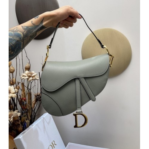 Dior Saddle Oblique Gray 26cm