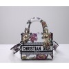 Dior lady D-lite mini white multicolor bag