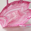 Dior book tote pink transparent large bag