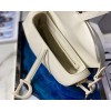 Dior Saddle Oblique Matte White 26cm M9001