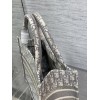 Dior Book Tote Grey Small