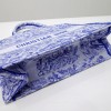 Dior book tote blue transparent large bag