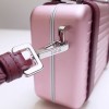 Dior x Rimowa pink bag