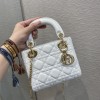 Lady Dior mini white