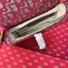 Dior Women Saddle Bag in red Canvas M0446