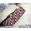 DIOR 30 MONTAIGNE DIOR OBLIQUE BAG RED