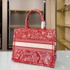 Dior Tote Book CD Red 36cm