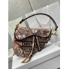 Fendi Saddle Jardin Magique Embroidery Bag