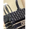 Dior book tote black line bag 36cm